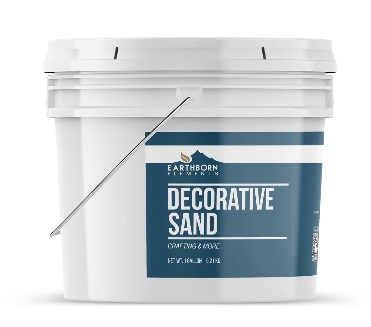 Earthborn Elements Decorative Sand 1 Gallon Bucket, Vase Filler, Crafting & Decorating (11.5 Pound)