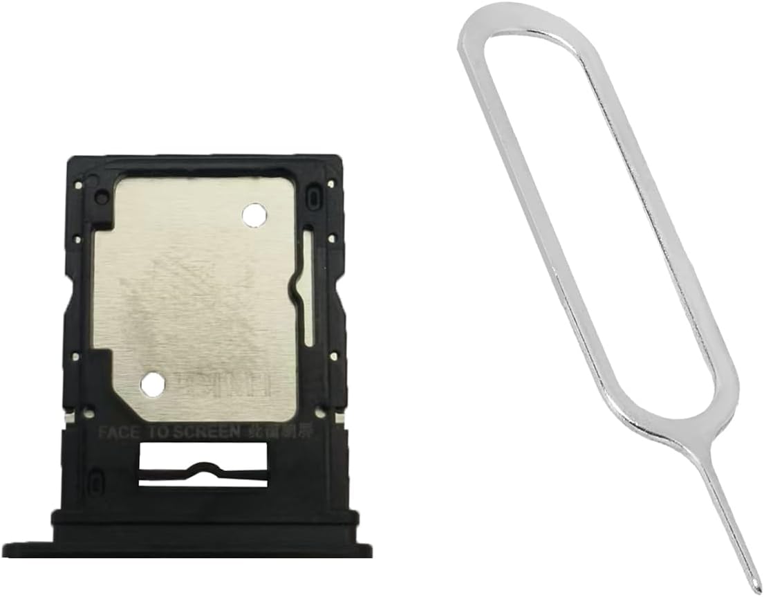 AceSoft 13 Standard Substitutable Dual SIM Card Tray Holder + SIM Card Ejection Pin Compatible with Xiaomi Redmi Note