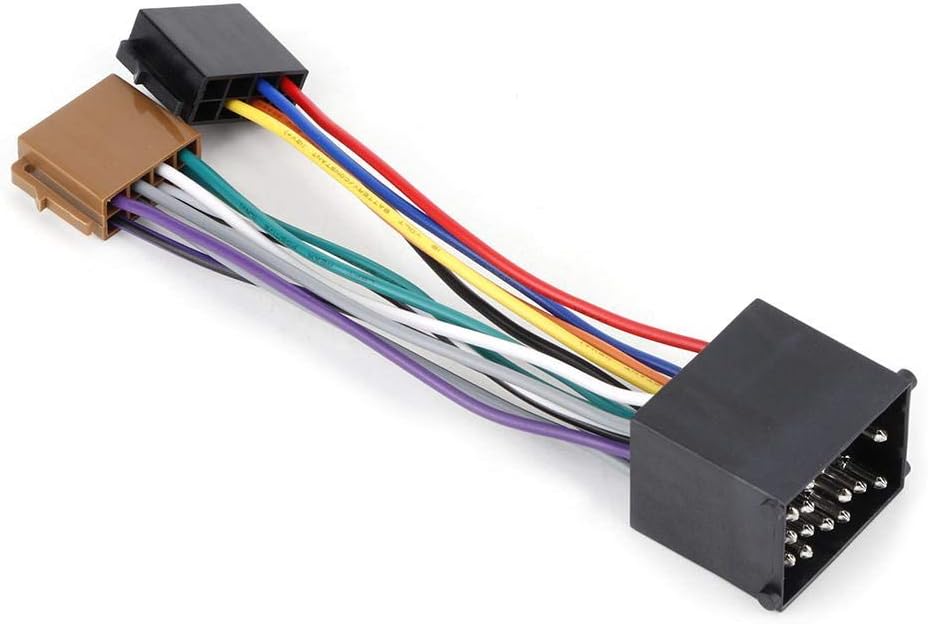 E36 E46 E39 KIMISS Radio Wiring Harness, Fits for Car Stereo Harness Radio Adapter Stereo Harness Cable ISO Plug Radio