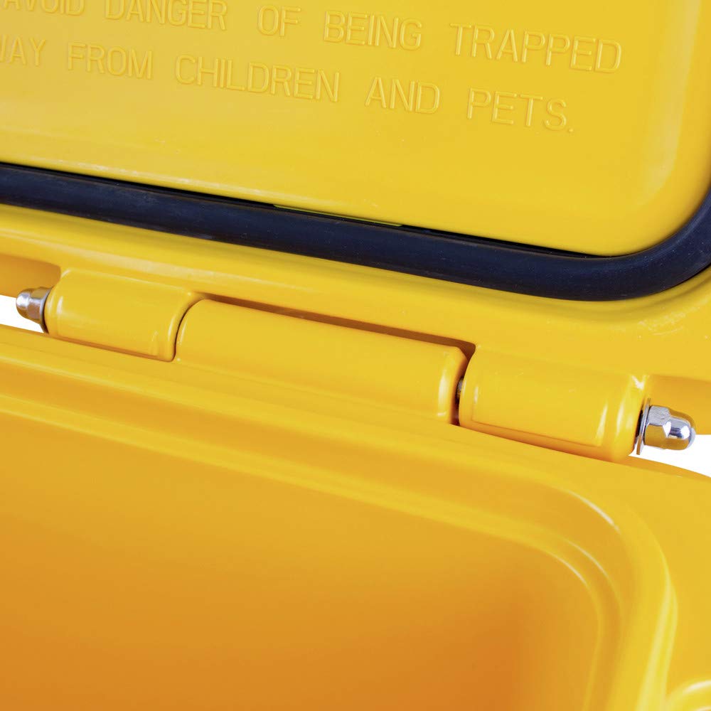 DEWALT 65 Qt Roto Molded Cooler, Heavy Duty Ice Chest for Camping, Sports & Outdoor Activities