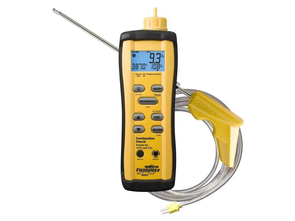 Fieldpiece SOX3 Combustion Check New with Hard Case