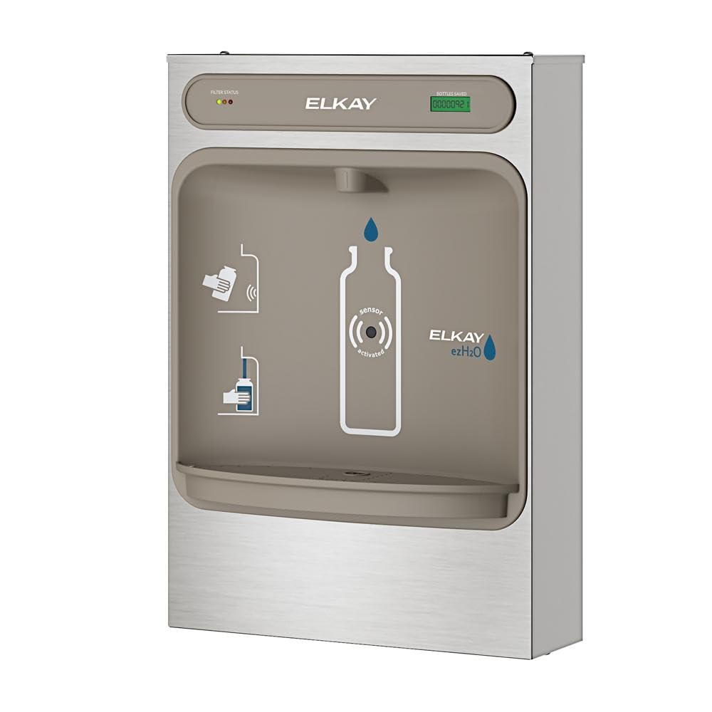 Elkay LZWSSM EZH2O Surface Mount, Filtered, Bottle Filling Station, Non-Refrig.