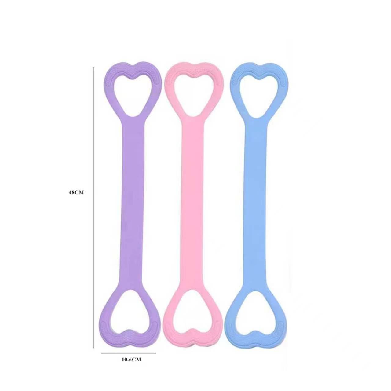Figure 8 Resistance Band,3PCS 2026 New Resistance Band with Handles for Working Out, Elastic Ropes for Arm Back Shoulder Stretching Training
