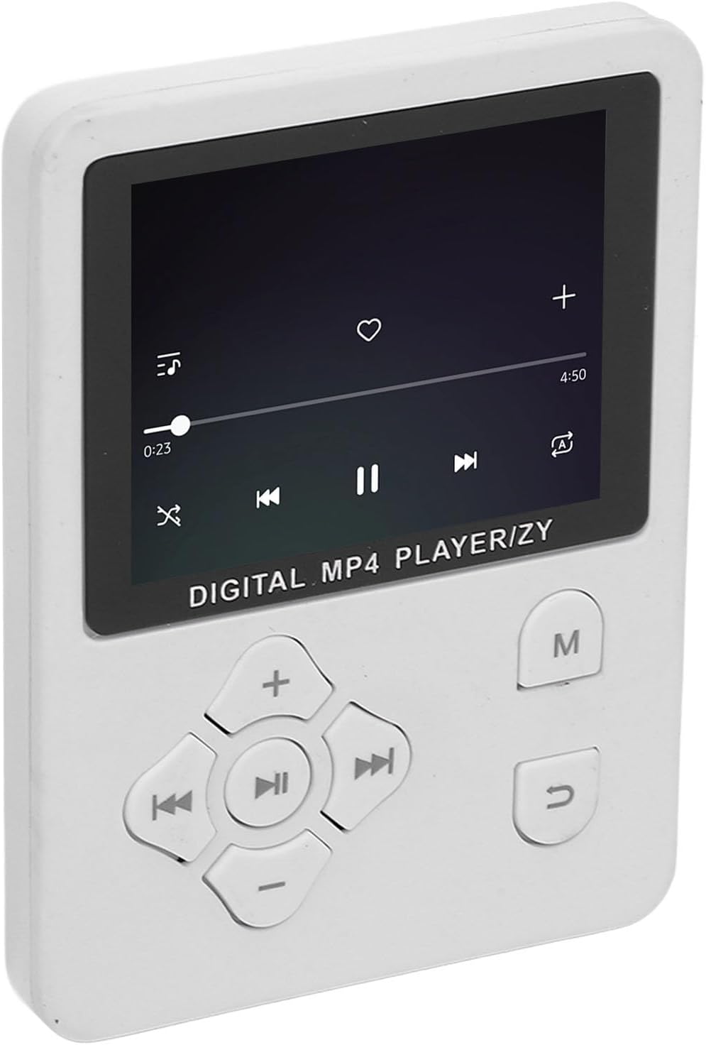 Bewinner MP3 5.0 Player with Bluetooth & SD Card Slot - HiFi Sound Radio Voice Recorder eBook for Sports Running