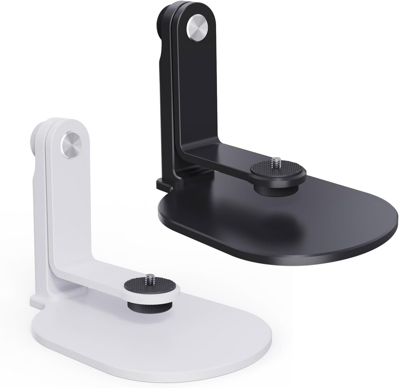 jiahesuw 360Rotating Projector Stand, and Tilt Adjustable Desktop Projector Holder for Indoor/Outdoor Video Project
