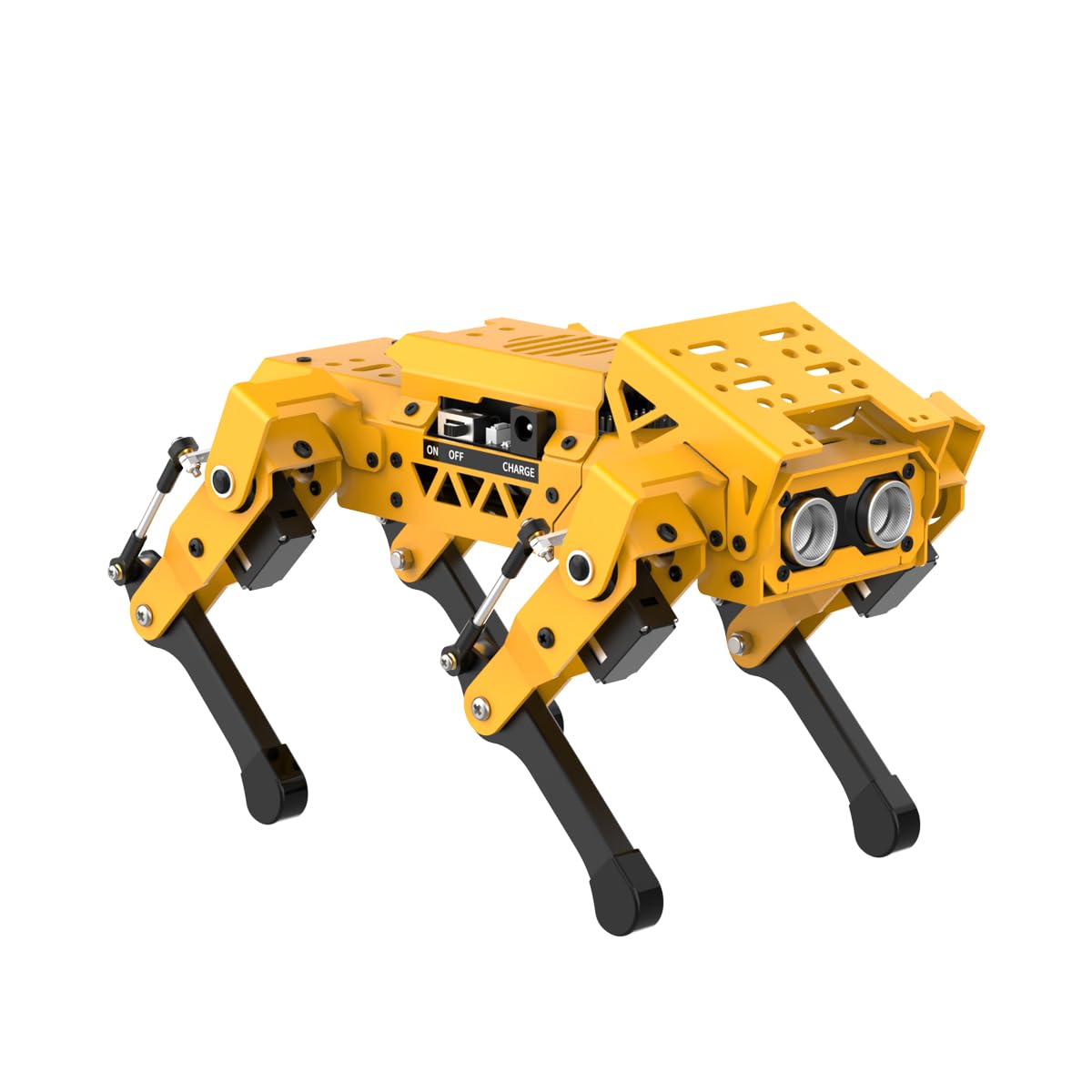 HIWONDER MechDog Robot Dog for Arduino/Scratch/Python Programming with AI Vision Voice Control Ultrasonic Sensor IMU Self-Balancing Open Source Smart AI Robot Kit for Students & Adults(Ultimate Kit)