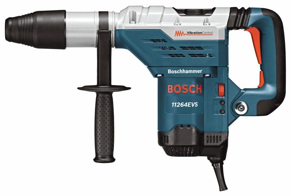 Bosch 11264EVS Rotary Hammer Drill | 13.0 Amp, 120V, SDS Max, 6.5 ft.-lbs. Impact Energy, Vibration Control, Hammer-Only Mode, One-Handed Tool-Free Bit System, 170-340 RPM