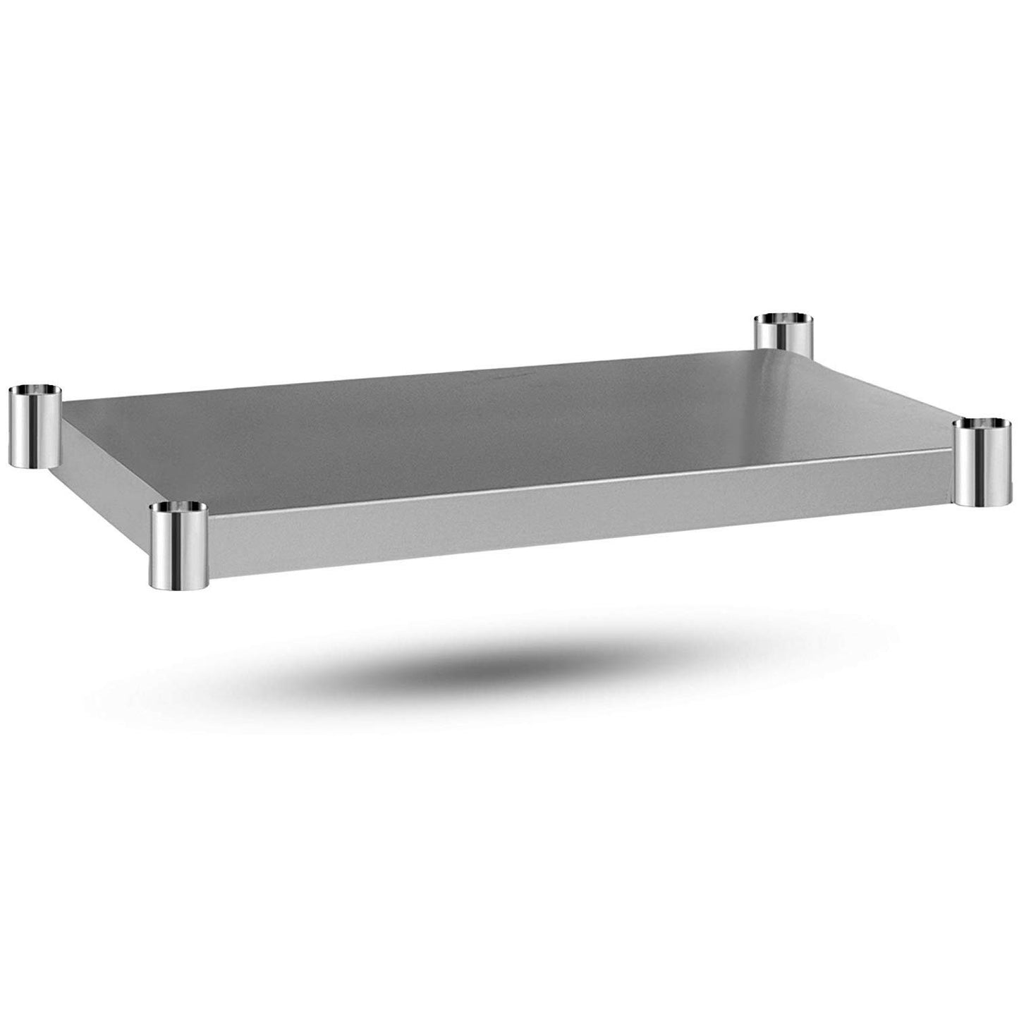 DuraSteel Galvanized Under Shelf for Work Tables - Extra Adjustable Lower Shelf for 30'' x 60'' Stainless Steel and Wooden Worktables - Fits for use in Restaurant, Warehouse, Home, Kitchen, Garage