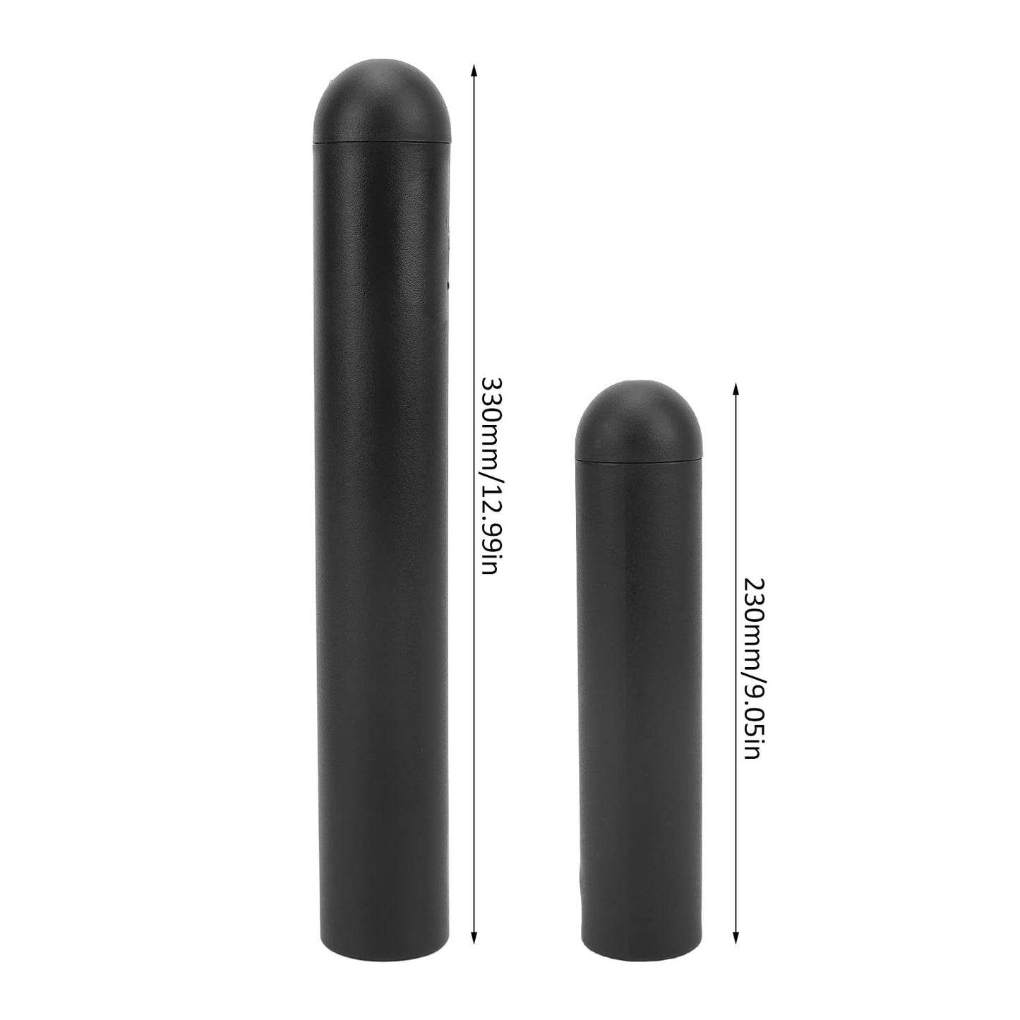 Yuecoom Barbell Bar Adapter Sleeve Convert, Sleeve Olympic Adapter Sleeves with Collars Dumbbell Convert, 0.98in to 1.97in Post Sleeve for Weightlifting Bed (330mm)