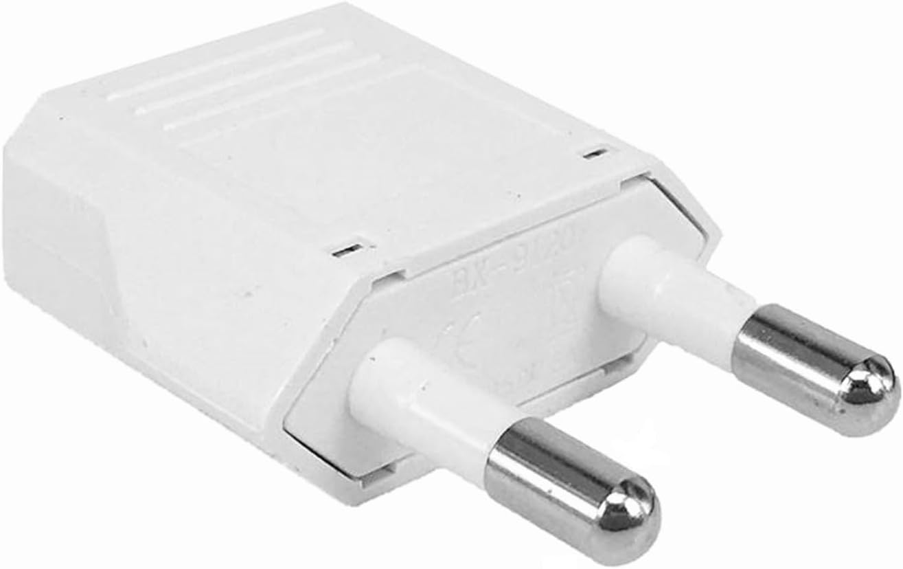 ALINNA 3 Pack 250V GRLRCR Europe Travel Plug Adapter, US to EU Plug Adapters Type C, Power Converter for US America