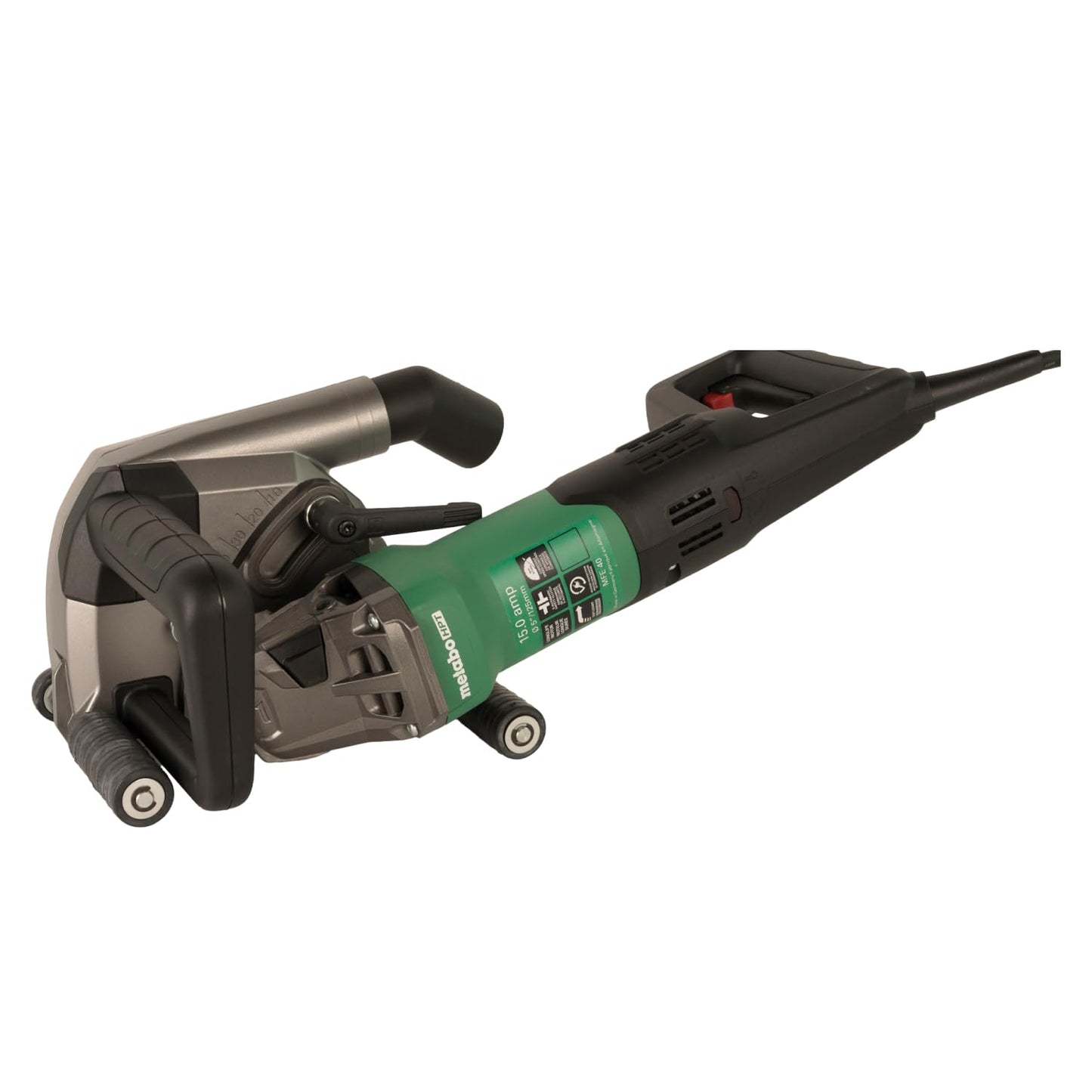 Metabo HPT MFE 40 Wall Chaser For Concrete, 5-Inch Cutting Disc, 15 Amps, High-Power Drive System, Tacho-Constamatic Electronics, Dust Protection, Torque Limiting Clutch, Made in Germany, 646040620