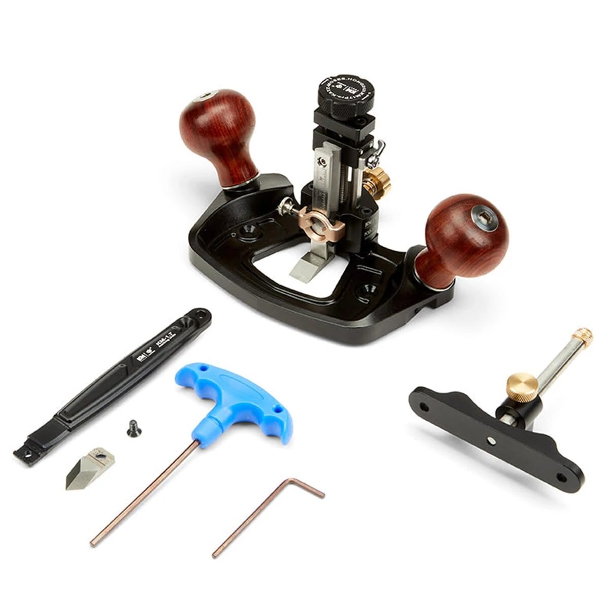 HONGDUI Router Plane Handheld Woodworking Tool Quick Adjust Depth with Depth Stop Woodworking Router Plane for Cutting Grooves Mortise Tuning Joinery