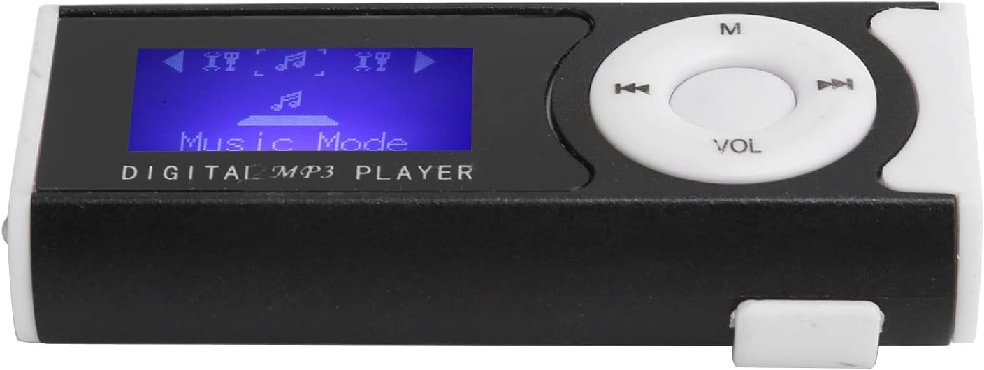 Tiiyee Mp3 16GB Player, Music Player Support Extension Card LCD Portable Digital Music Player with Earphone USB Cable
