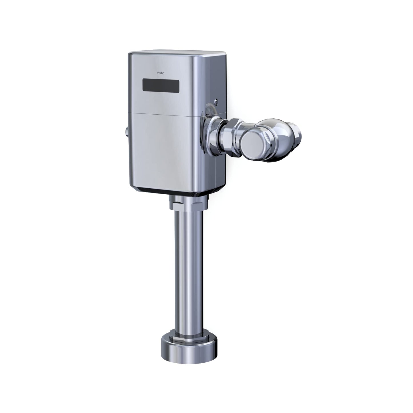 TOTO ECOPOWER Touchless 1.28 GPF Toilet Flushometer Valve and 12 Inch Vacuum Breaker Set, Polished Chrome - TET1LA32#CP