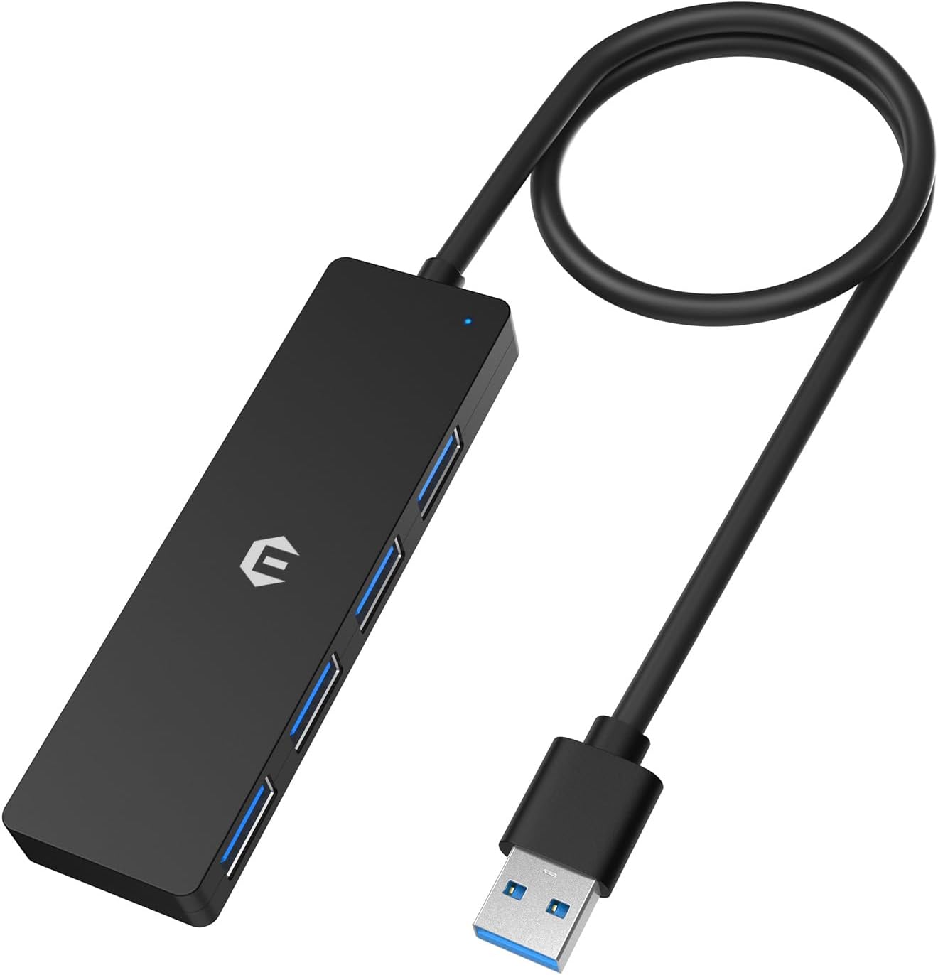 Tymyp 3.0 4 5Gbps, USB Hub, Port USB Hub, Swift Data Transmission at Swiftly Expand Laptop Connectivity for Flash