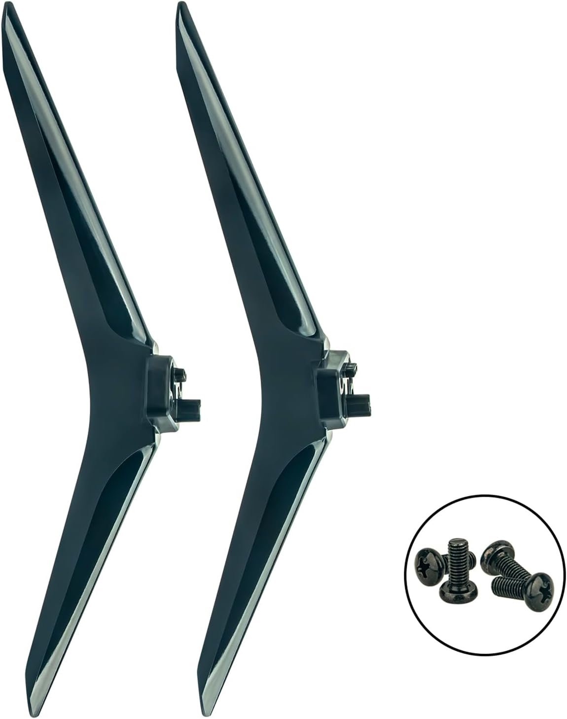 AIDITIYMI 58R6E3 L-1738 R-1738 Replacement Base Stand TV Legs Compatible with Hisense TV