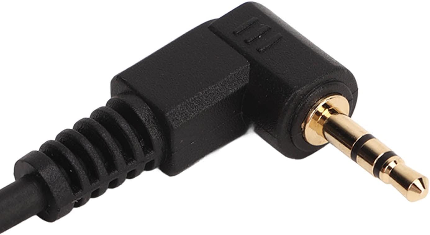 2.5mm CB2 3.3ft 2.5mm 100cm Camera Remote Control Shutter Release Cable Cord, to Male Flash PC Sync Cable, Compatible