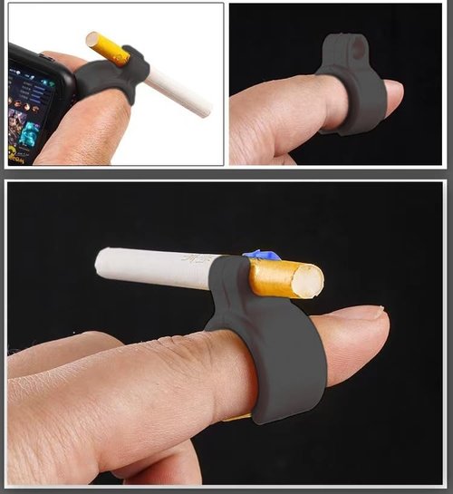 4Pcs Pocket Ashtray Pouch Portable Outdoor Travel Ashtray and 2Pcs Silicone Cigarette Holder