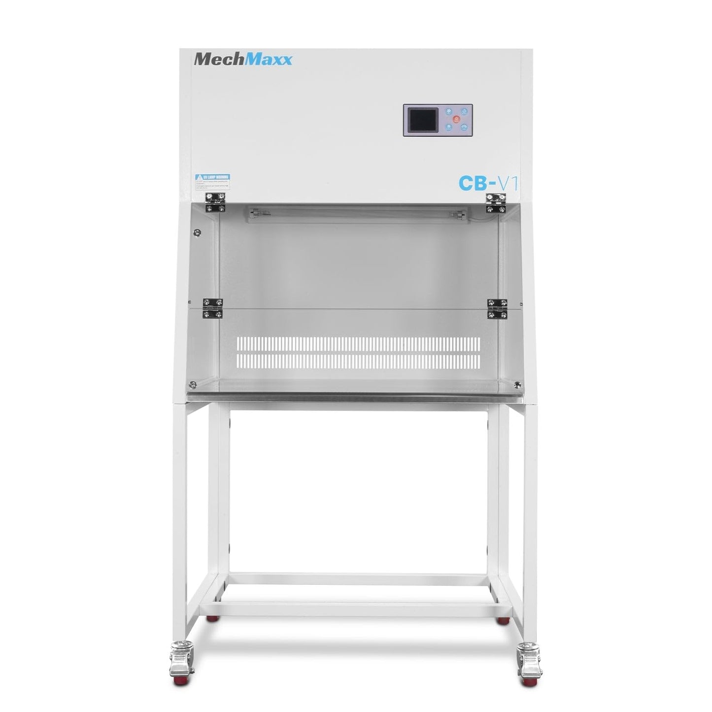 MechMaxx 33.9″ Wide CB-V1 Vertical Laminar Flow Clean Bench with HEPA Filtration & UV Sterilization | ISO Class 5,CB-V1