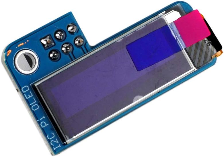 DIYmall 0.91inch I2C 128X32 SSD1306 1pc) PiOLED OLED Display Module for Raspberry Pi (White x
