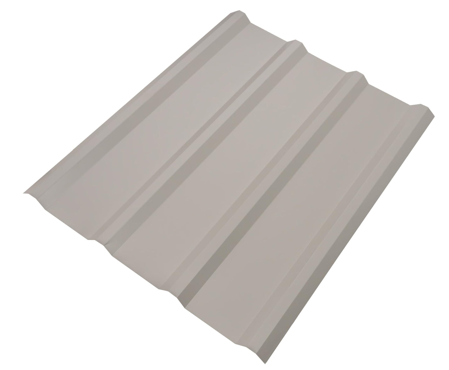 Arrow Set of 5 Galvanized Steel Corrugated Metal Panels, 36x28 Ft Roofing and Siding Sheets for DIY Roof or Wall Projects, Made in USA, Eggshell