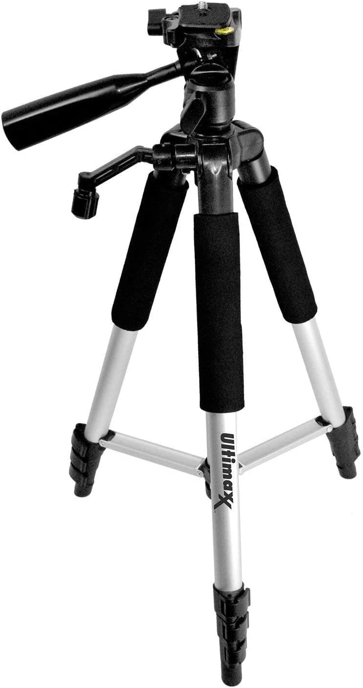 SSE 57-inch 3-Way Lightweight & Compact Design Tripod with Pan Head with Tilt Motion for Sony, Nikon, Canon, Olympus