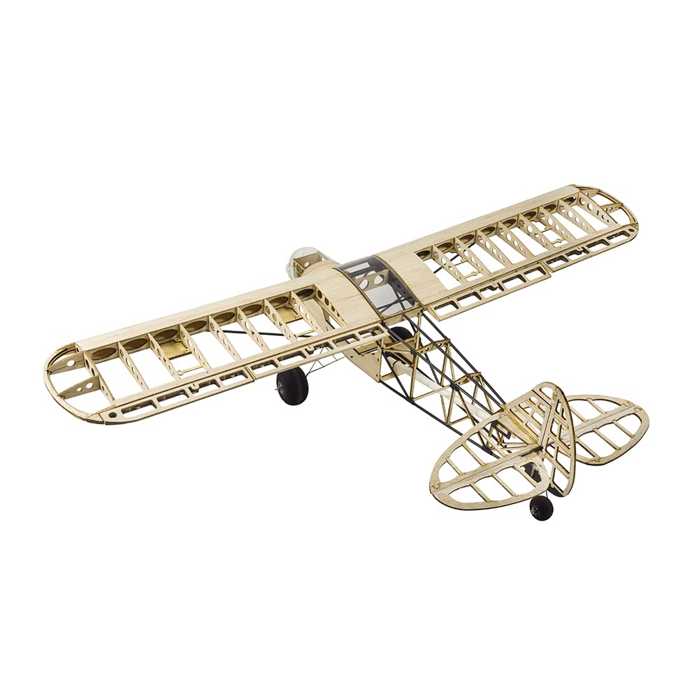 VilogaRC Balsa Wood RC Airplane Kits Savage Bobber Model 1000mm (39.4") Wingspan DIY RC Plane Kit Fixed-Wing for Adults (KIT+Motor+ESC+Servo+Prop+Flim Pack)