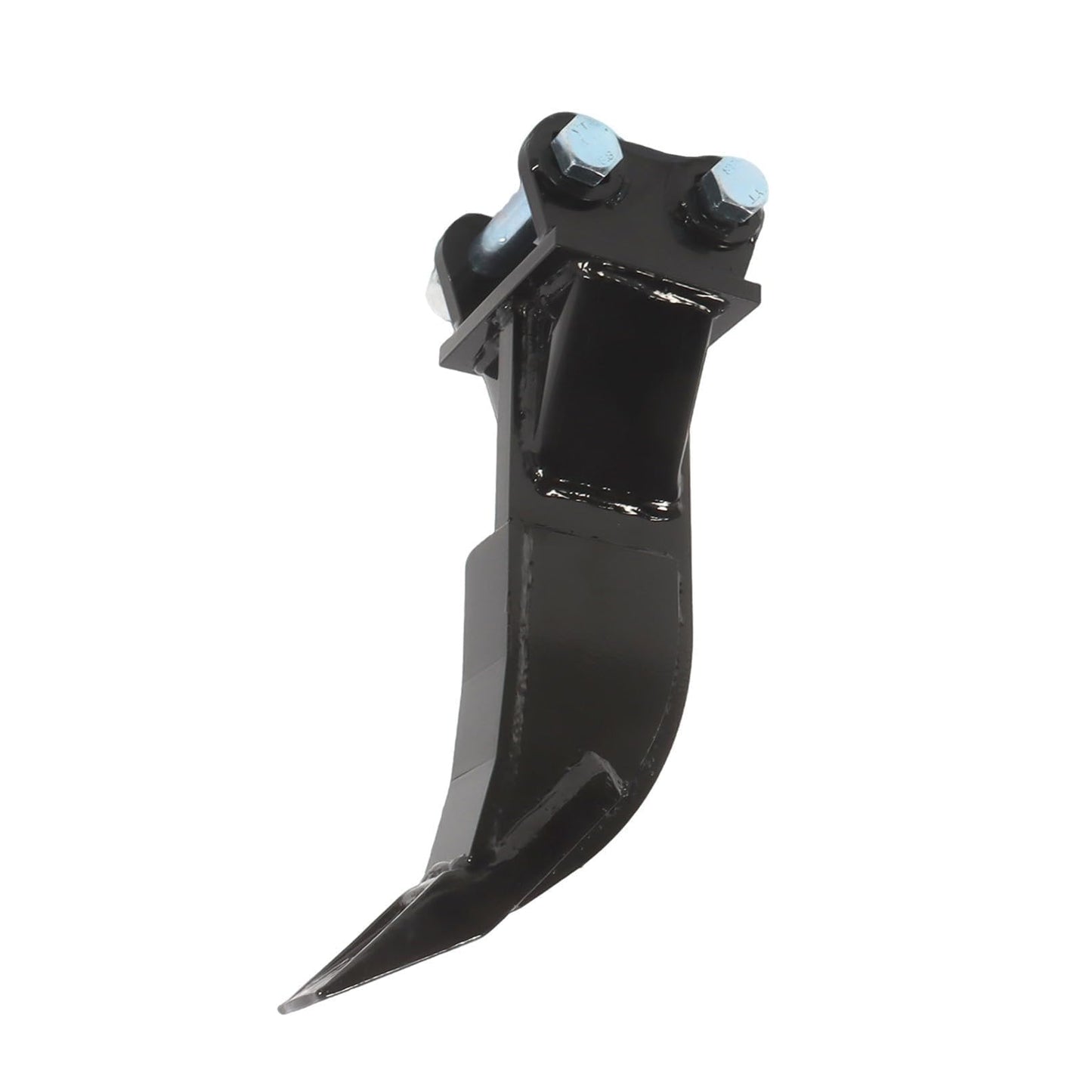 Agrovolcyn Mini Excavator Ripper with Pins Compatible with 1-1.5 Ton Small Excavator 3.54in Span 0.98 Aperture Inches Single Hook Backhoe