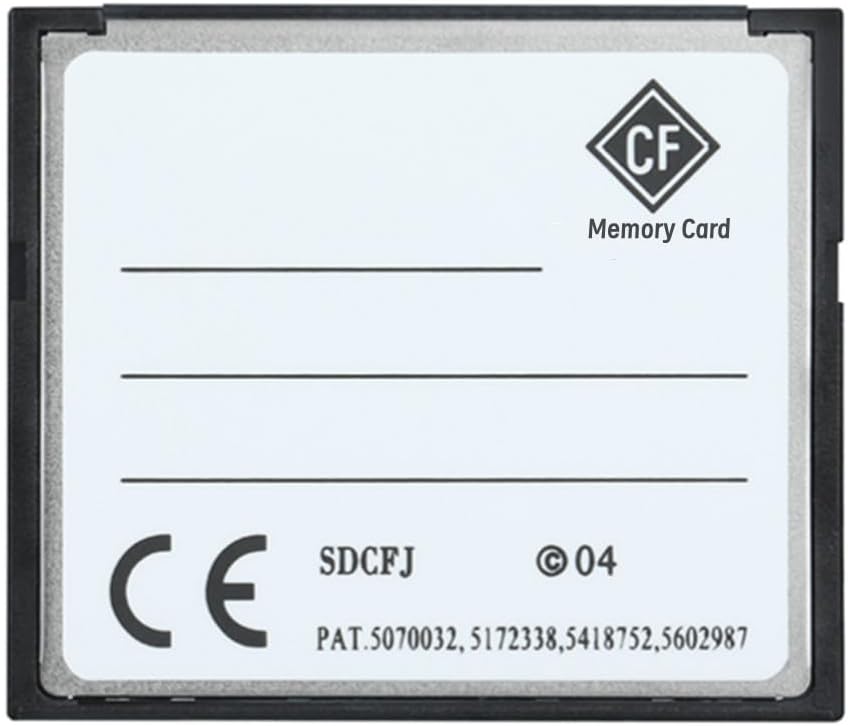 Bdiskky 64GB 60MB/s CF Memory Card High Speed Up to Digital Camera CF Card