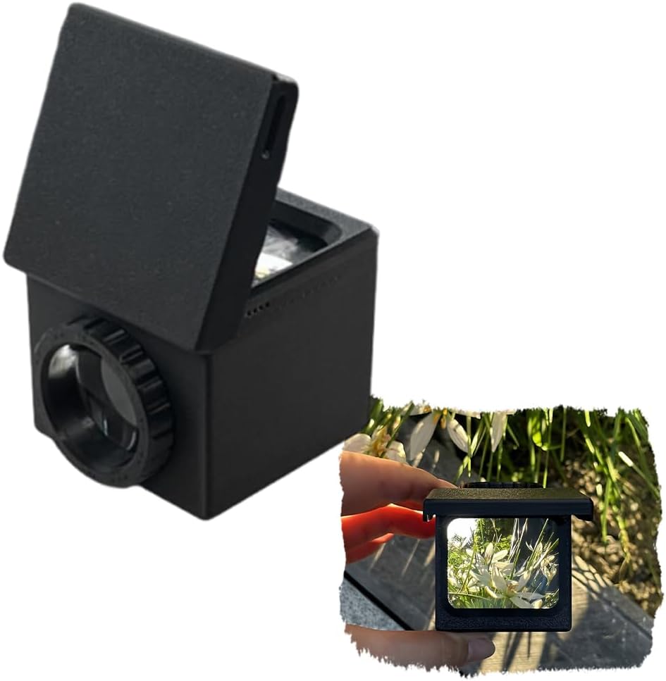 Catcher,3D Ouliget Optical Waist Level Viewfinder,View Printed Waist-Level Camera Viewfinder Frame,Travel Scenery Photo