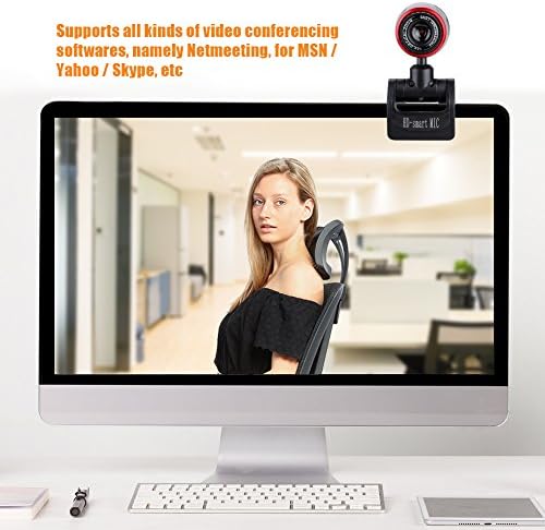 Zerone 640 480 360 60 USB Webcam, x USB Camera Live Streaming with Built-in Microphone Rotation and Vertical