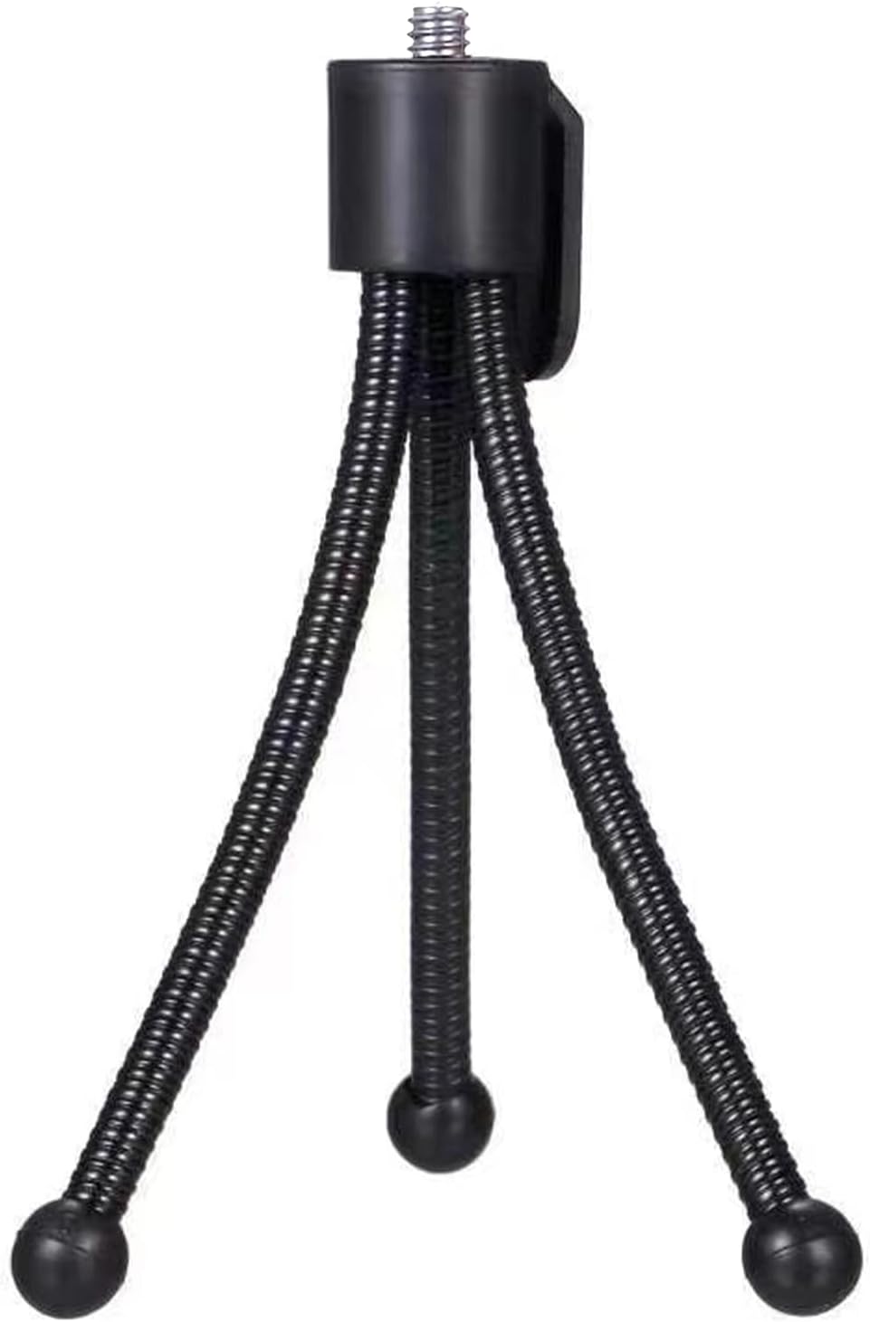 Reflex Camera 3-Section 1/4"-20 Lightweight Metal Table-Top Tripod Stand Compact, Durable Mini for Digital Cameras