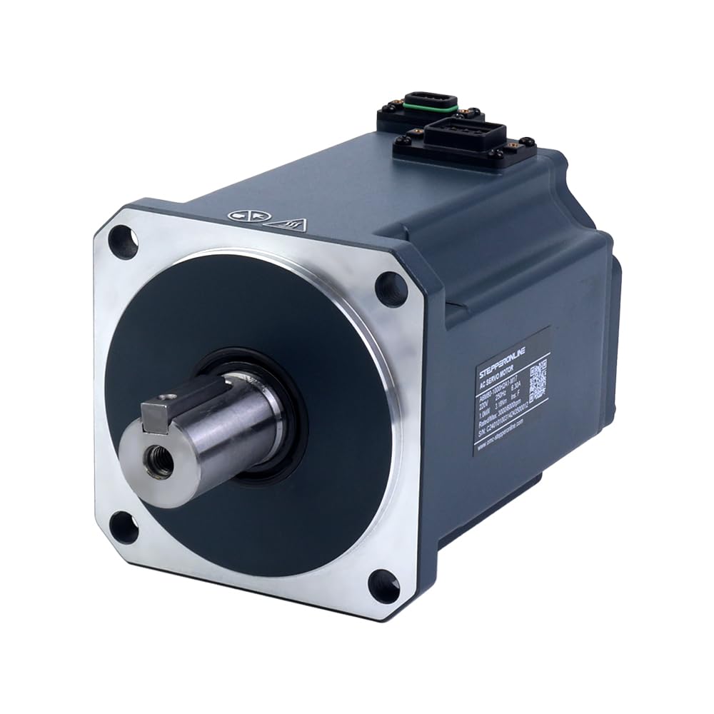 STEPPERONLINE A6 Series 1000W RS485 AC Servo Motor Kit 3000rpm 3.18Nm 17-Bit Absolute Encoder IP67