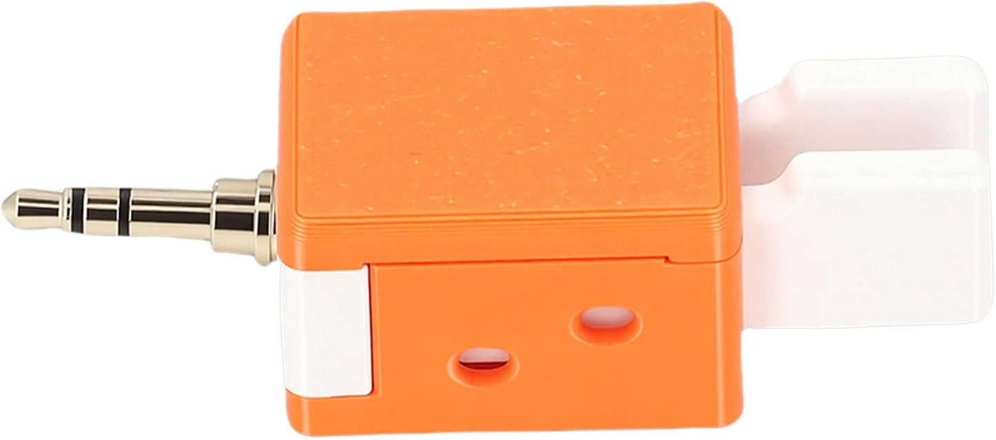 Zunate CW Key for Quansheng Intercom, Dual Paddle Automatic Morse Code Key with Adjustable Finger Pressure, Compatible