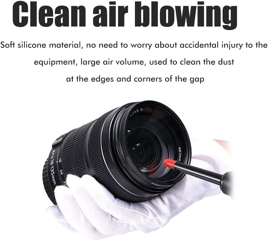 Generic Camera Cleaning Kit with Professional Tools for Lens Digital Accessories Cleaning Suitable for Photography