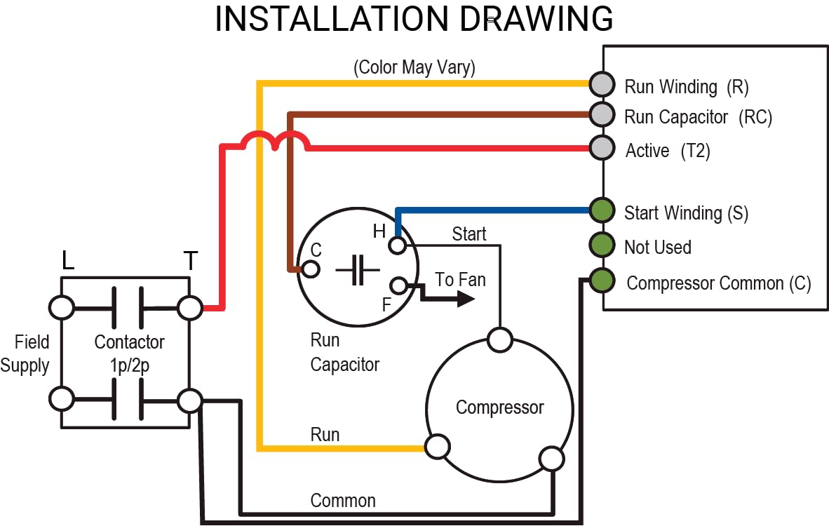AIRGO Soft Starter for Air Conditioners & Heat Pumps – Reduces Startup Surge, Reverse Motor Protection, Easy DIY Install, Generator/Stored Energy/Solar Compatible (16–32A)