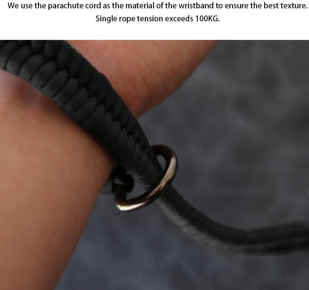 UXELY Paracord Camera Strap, Camera Hand Strap Wrist Lanyard, Camera Wrist Strap for All Mirrorless Cameras, DSLR, SLR