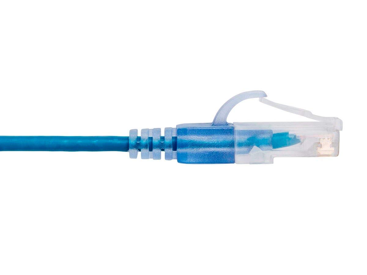 Cat6A RJ45 10G 30AWG 1ft 10-Pack Monoprice SlimRun Ethernet Patch Cable - Snagless UTP Pure Bare Copper Wire Multicolor