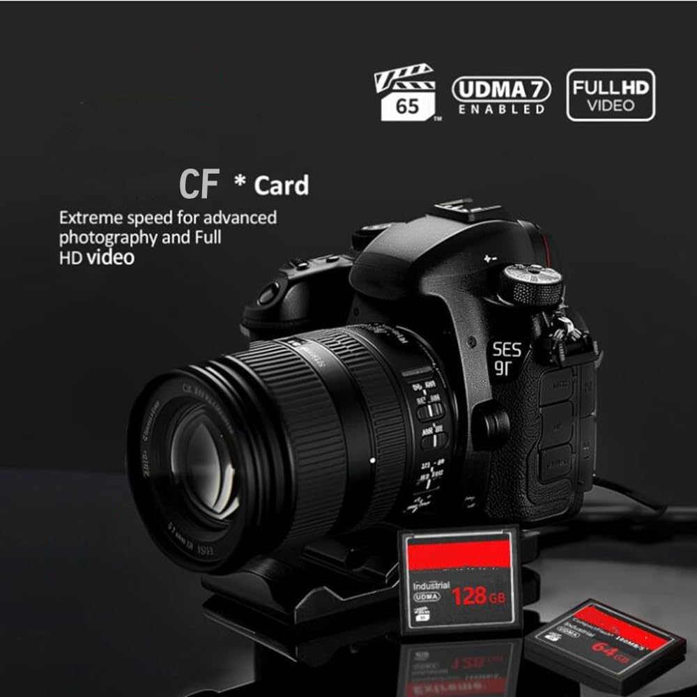 Bdiskky 32GB 60MB/s CF Memory Card High Speed Up to CF Camera Card