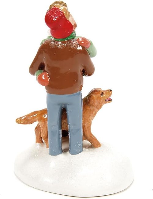 Department 56 | Snow Village Figurine - "What A Joy To Behold" - 3.94 Inch, Multicolor Decor