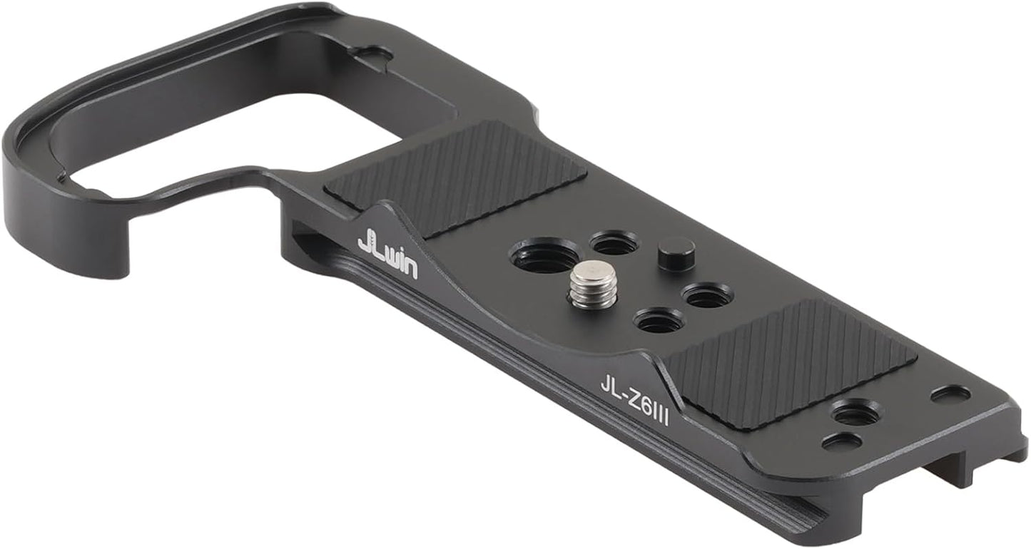 FocusFoto Z6 Z6III Quick Release Baseplate QR Plate Mount for Nikon III, Mirrorless Camera, Compatible with Arca-Swiss