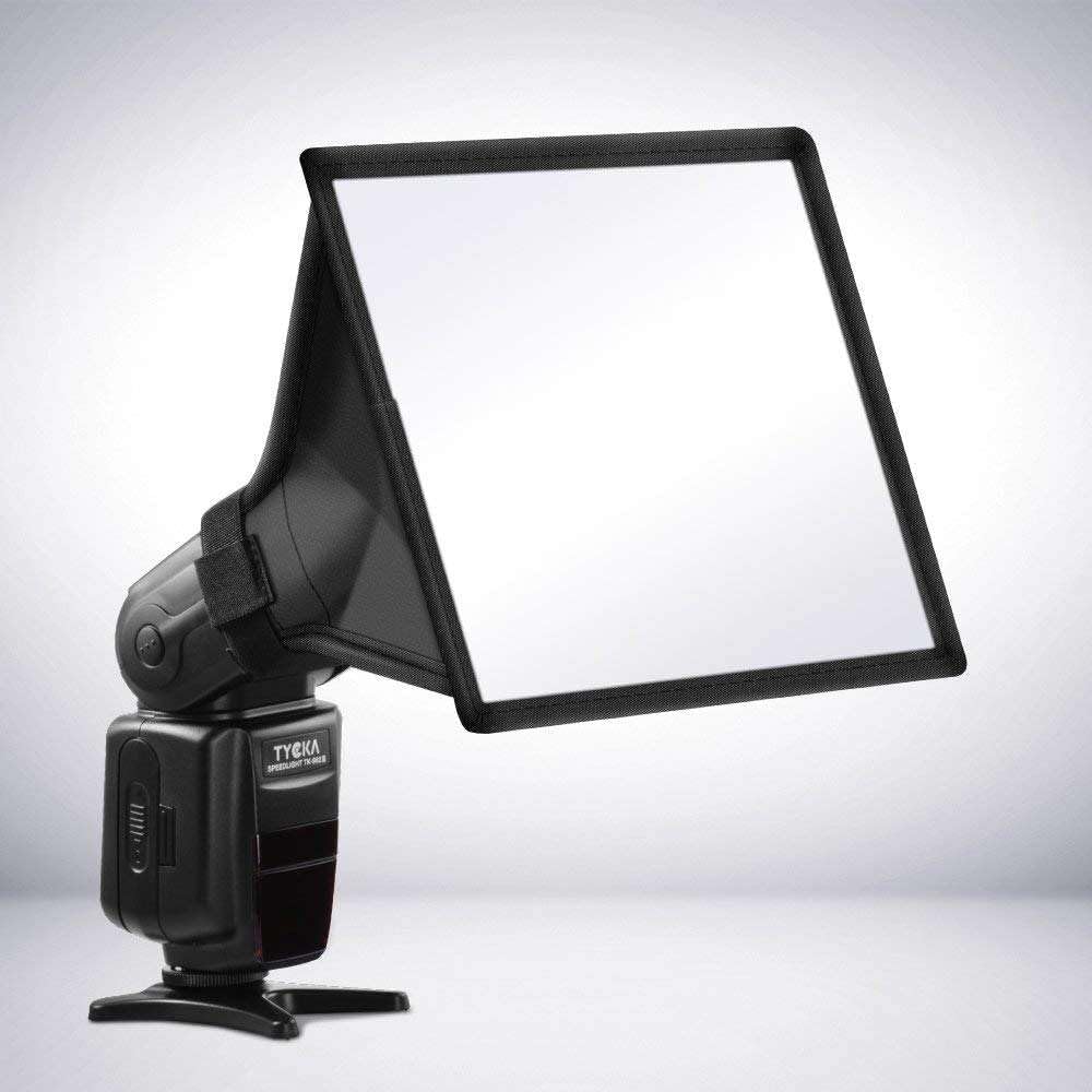 Reflex Camera 6.7 5.9in Universal Softbox Flash Diffuser x | Foldable Portable Light Modifier for DSLR Speedlite | Soft