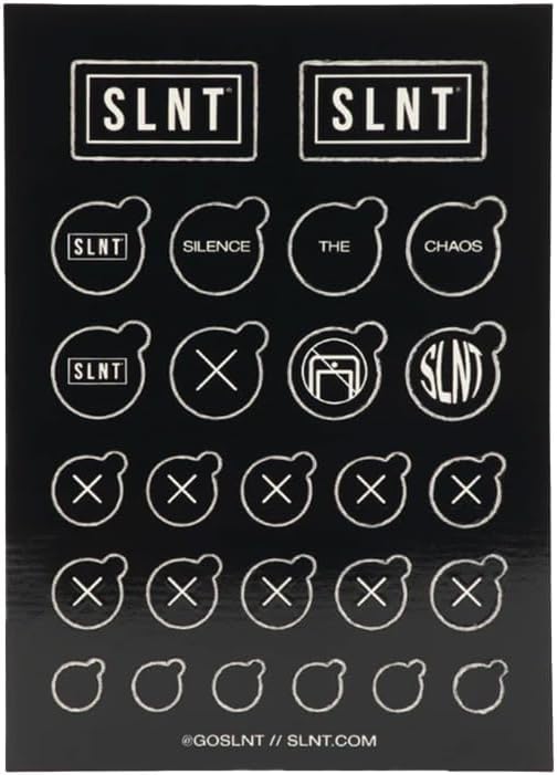Silent Pocket SLNT Webcam Privacy Stickers for Camera Lens Privacy (Black Out) - Blocks Hackers' Spying, Recording