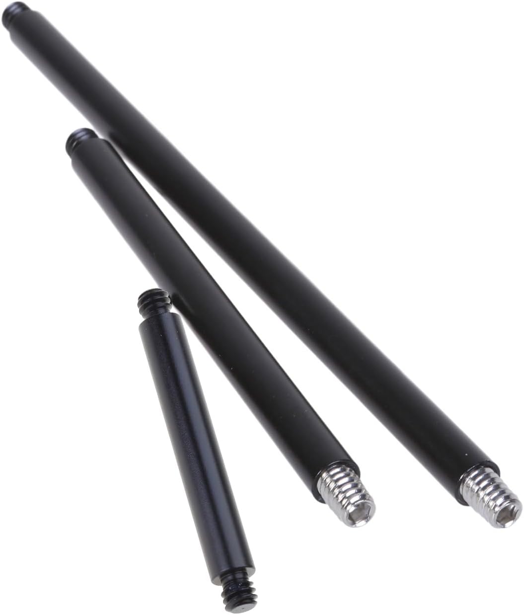 YROHGKPN 1/4" Handheld Tripods Mount Monopods Extension Rod Poles with Threaded for Stabilize for DSLR Cameras Camera