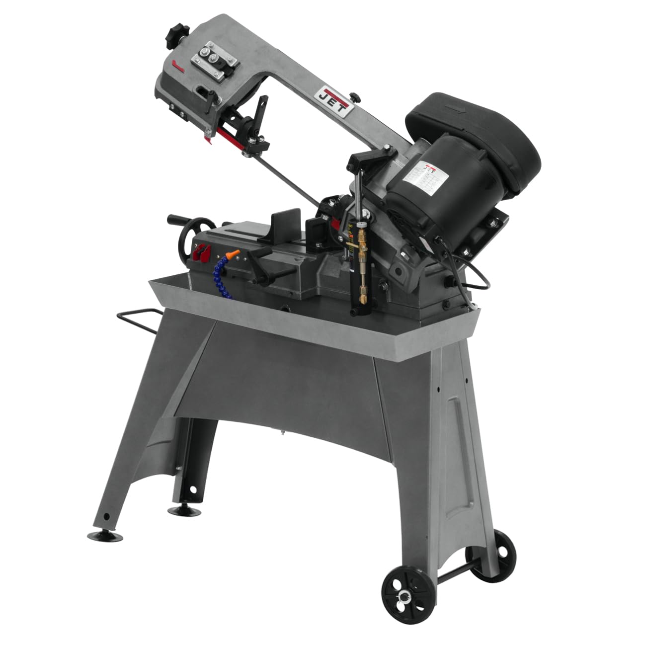 JET 5" x 8" Metal Cutting Horizontal Band Saw, 1/2 HP, 115/230V 1Ph (J-3130)