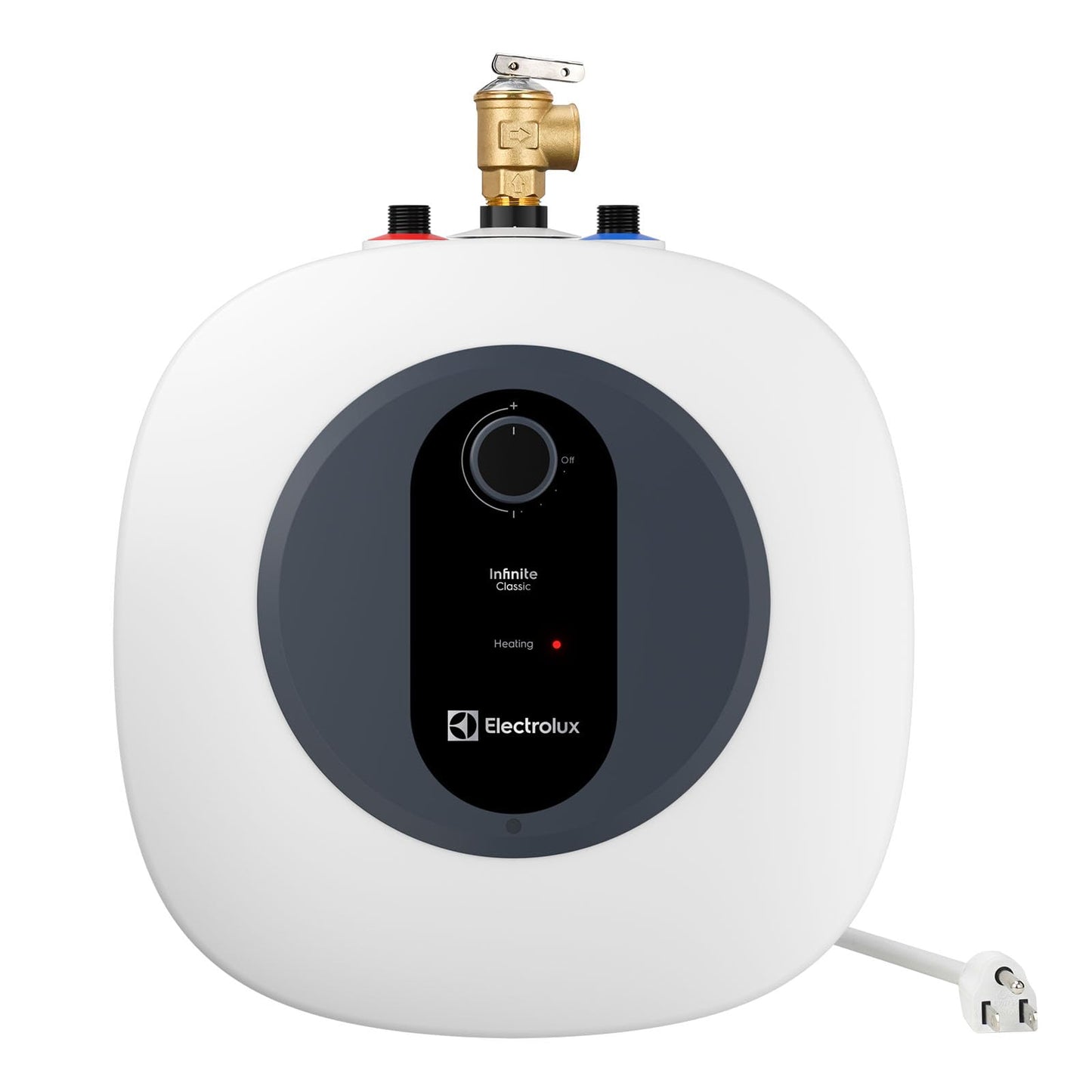 Electrolux 2026 Early Release Mini Tank Water Heater Electric, 2.5 Gallon Under Sink Water Heater for Point of Use On Demand Hot Water, Shelf Wall or Floor Mounted