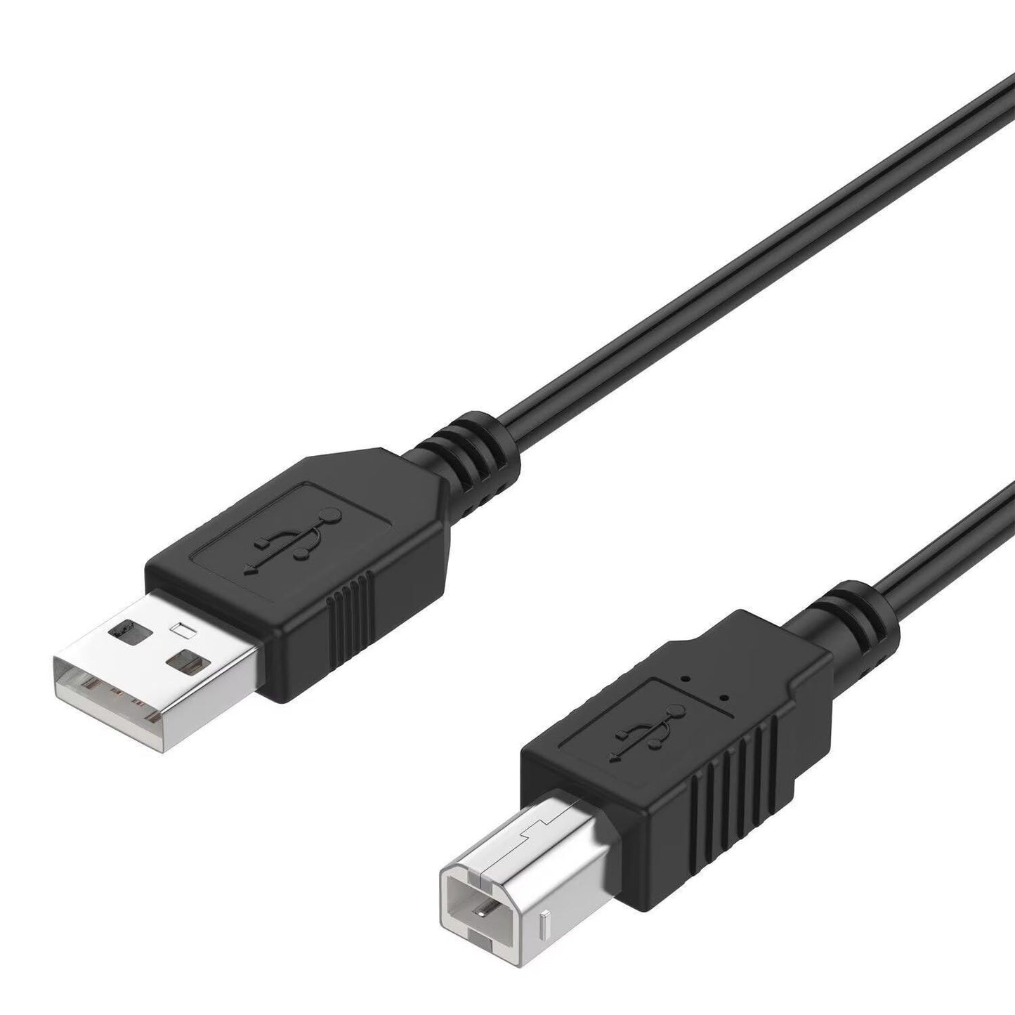MDCGPower 6ft 2.0 M110w Black Printer USB Cable Cord Transfer PC A to B Male Device Compatible with HP LaserJet