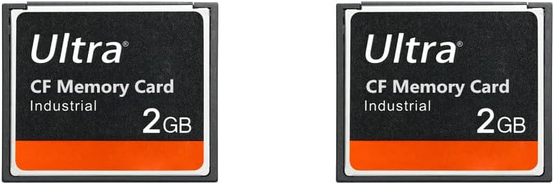 LILIWELL 2GB 2GB (2Pack) High Speed CF Card Ultra CF Memory Card Original SLR Camera Card Designed for Photographers