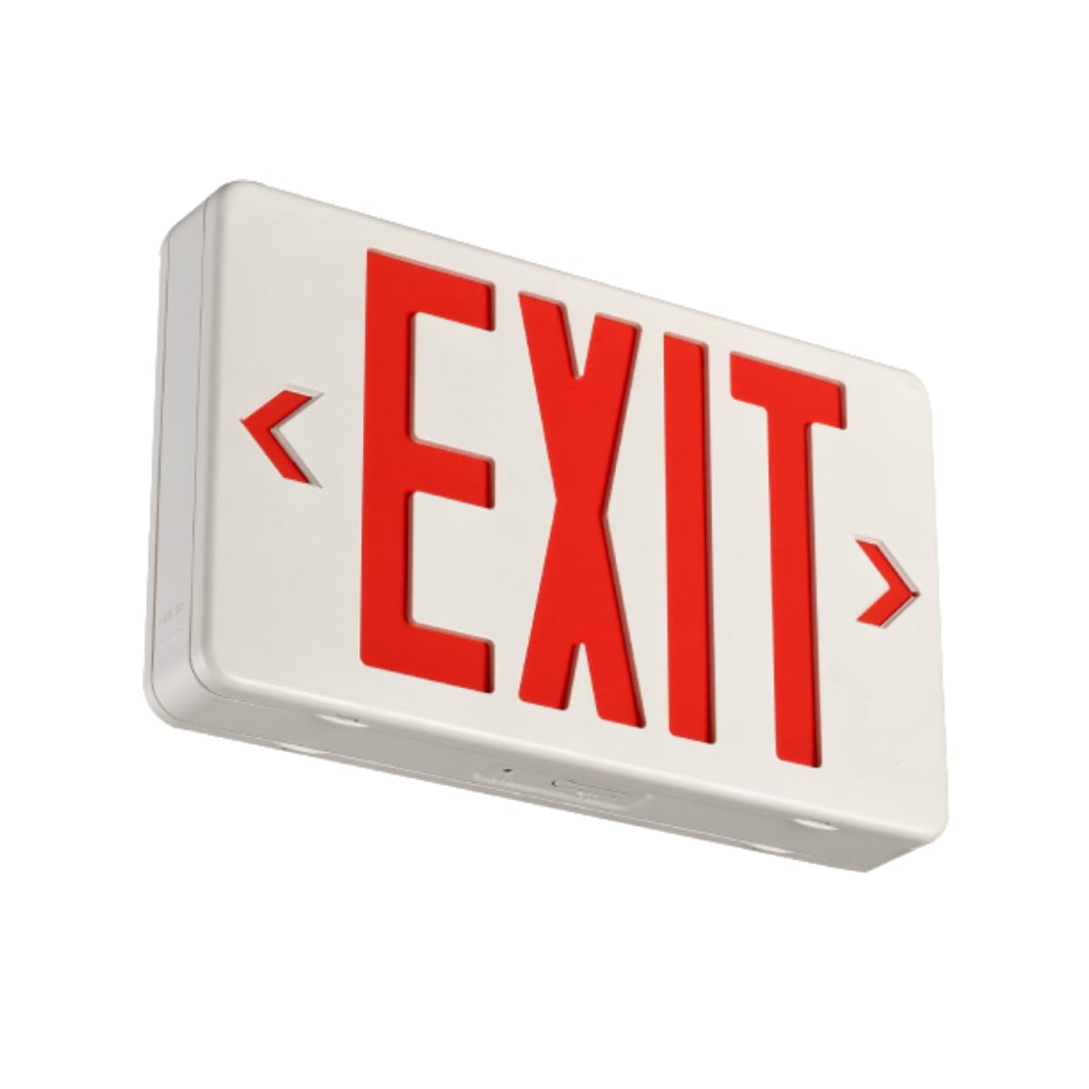 CM MZY Emergency Exit Sign, Red Double Face Exit Signs with Battery Backup, UL Certified, US Standards, Emergency Exit Light, AC 120V/277V, 1 Pack