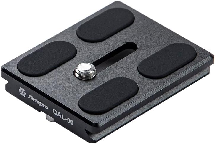 Fotopro 50mm 1/4 Inch arca Swiss Plate with Screw Universal Quick Release Plate for DSLR Camera Tripod Ball Head